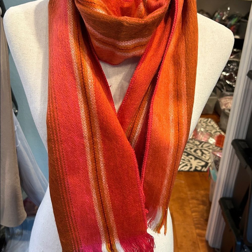 Beautiful alpaca scarf from Ecuador so soft and warm!